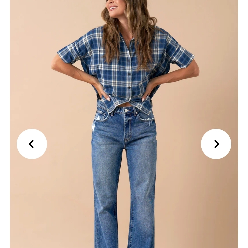 Insane Gene High Rise Relaxed Cut Women's Jeans